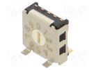 Encoding switch; DEC/BCD; Pos: 10; SMT; Rcont max: 200mΩ OMRON Electronic Components