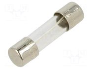 Fuse: fuse; 200mA; 250VAC; time-lag; cylindrical,glass; 5x20mm; 5ST BEL FUSE