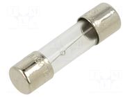 Fuse: fuse; 2A; 250VAC; time-lag; cylindrical,glass; 5x20mm; 5ST BEL FUSE