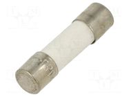 Fuse: fuse; 12.5A; 250VAC; quick blow; ceramic; 5x20mm; FCD; brass OPTIFUSE