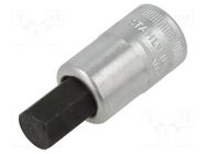 Socket; hex key,socket spanner; HEX 14mm; 1/2"; INHEX STAHLWILLE