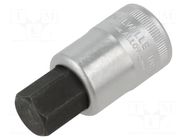 Socket; hex key,socket spanner; HEX 17mm; 1/2"; INHEX STAHLWILLE