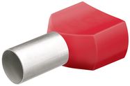 KNIPEX 97 99 377 Twin wire ferrules with plastic collar 50 pieces each 