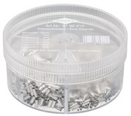 KNIPEX 97 99 910 Assortment Boxes with 1900 non-insulated wire ferrules 5 x wire ferrule sets 