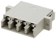 FIBRE OPTIC ADAPTER, LC X 4, JACK