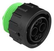 CIRCULAR CONNECTOR, 2POS, PLUG, PANEL
