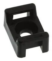 CABLE TIE MOUNT, #6SCREW SZ, 10.9MM W, PK100