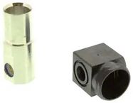 BUSBAR SOCKET, BLK, 000AWG