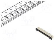 Connector: FFC/FPC; tinned; SMT; 0.5A; 30V; PIN: 30; Mat: LCP; ZIF GCT
