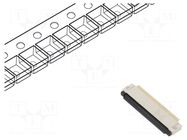 Connector: FFC/FPC; gold flash; SMT; 0.4A; 50V; PIN: 40; Mat: LCP GCT