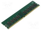 DRAM memory; DDR4 DIMM ECC; 3200MHz; 1.2VDC; industrial; 1Gx8 GOODRAM INDUSTRIAL