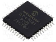 IC: PIC microcontroller; 64MHz; 1.8÷5.5VDC; SMD; TQFP44; PIC18 MICROCHIP TECHNOLOGY