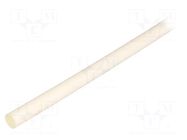 Heat shrink sleeve; glueless; 3: 1; 12mm; L: 1.2m; white; RNF-3000 TE Connectivity