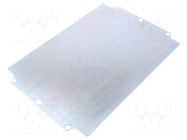 Mounting plate; steel; Plating: zinc RAYCHEM RPG