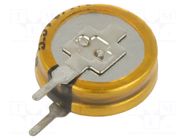 Supercapacitor; THT; 470mF; 5.5VDC; Ø12x4.8mm; Leads: V type Viking