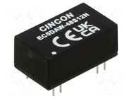 Converter: DC/DC; 10W; Uin: 18÷74VDC; Uout: 12VDC; Iout: 833mA; THT CINCON