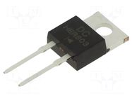 Diode: rectifying; THT; 200V; 8A; tube; Ifsm: 150A; TO220A; Ufmax: 1V DC COMPONENTS
