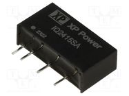 Converter: DC/DC; 1W; Uin: 24V; Uout: 15VDC; Uout2: -15VDC; Iout: 67mA XP POWER