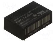 Converter: DC/DC; 3W; Uin: 9÷18VDC; Uout: 5VDC; Iout: 600mA; DIP24 RECOM