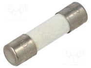 Fuse: fuse; quick blow; 3.15A; 250VAC; ceramic; 5x20mm; brass; FCD OPTIFUSE