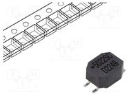 Inductor: wire; SMD; 2200uH; 500mA; 0.4Ω; -30÷50%; 7x5.9x3.6mm; 5000 MURATA