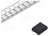 Bridge rectifier: single-phase; 100V; If: 0.5A; Ifsm: 25A; MBFL; SMT DC COMPONENTS