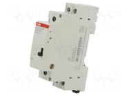 Relay: installation; monostable; NO x2; Ucoil: 24VAC,24VDC; E297 ABB