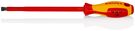 KNIPEX 98 20 10 Screwdrivers for slotted screws insulating multi-component handle, VDE-tested burnished 320 mm