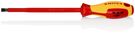 KNIPEX 98 20 80 Screwdrivers for slotted screws insulating multi-component handle, VDE-tested burnished 295 mm