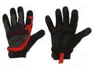 Protective gloves; Size: 10,XL; Armortex®; without a finger Milwaukee