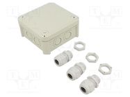 Enclosure: junction box; X: 114mm; Y: 114mm; Z: 58mm; IP67 OBO BETTERMANN