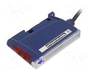 Sensor: optical fiber amplifier; PNP; Connection: lead; 2m; XUD TELEMECANIQUE SENSORS