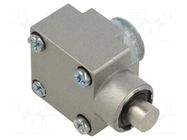 Driving head; pin plunger Ø10mm; metal; XCKJ TELEMECANIQUE SENSORS