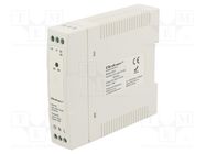 Power supply: switching; for DIN rail; 10W; 24VDC; 0.42A; IP20 QOLTEC