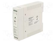 Power supply: switching; for DIN rail; 24W; 24VDC; 1A; 220÷240VAC QOLTEC