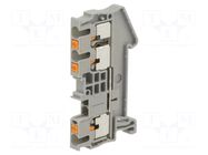 Splice terminal: rail; PT; 24A; 800V; for DIN rail mounting; grey PHOENIX CONTACT