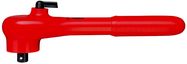 KNIPEX 98 31 Reversible Ratchet with driving square 3/8" 190 mm