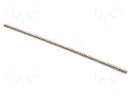 Busbar; 10mm2; Poles: 4; 690VAC; 690VDC; Inom: 63A; No.of mod: 60 ABB