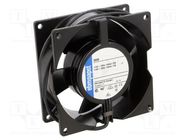 Fan: AC; axial; 115VAC; 92.5x92.5x38mm; 89m3/h; 42dBA; ball; 3200rpm EBM-PAPST