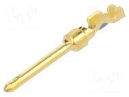 Contact; male; 20; CPC Series 2,HDP-20; gold-plated; 0.08÷0.2mm2 TE Connectivity