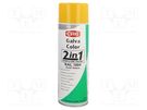 Paint; yellow; RAL: 1004; spray; GALVACOLOR; 500ml; 1.08g/cm3@20°C CRC