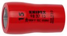 KNIPEX 98 37 15 Hexagon Socket for hexagonal screws with internal square 3/8" 46 mm