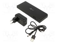 Splitter; HDCP 1.4,HDMI 1.4; black; Input: DC socket,HDMI socket Goobay