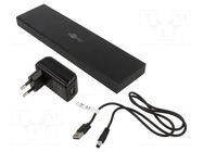 Splitter; HDCP 2.2,HDMI 2.0; Input: DC socket,HDMI socket; black GOOBAY