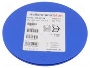 Markers; Marking: ground; 1÷3mm; PVC; yellow; -65÷105°C; leaded HELLERMANNTYTON