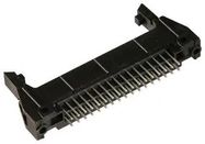 HEADER, STRAIGHT, L/LATCH, 34WAY