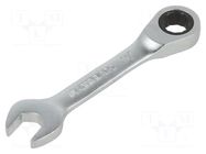 Wrench; combination spanner,with ratchet; 10mm; short; FATMAX® STANLEY