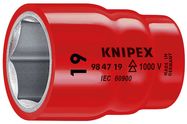 KNIPEX 98 47 19 Hexagon Socket for hexagonal screws with internal square 1/2" 54 mm