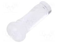 Fiber for LED; Ø2.2mm; L: 4.5mm; round; Front: flat; straight; IP68 MENTOR
