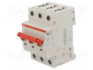 Switch-disconnector; Poles: 3; for DIN rail mounting; 40A; 400VAC ABB